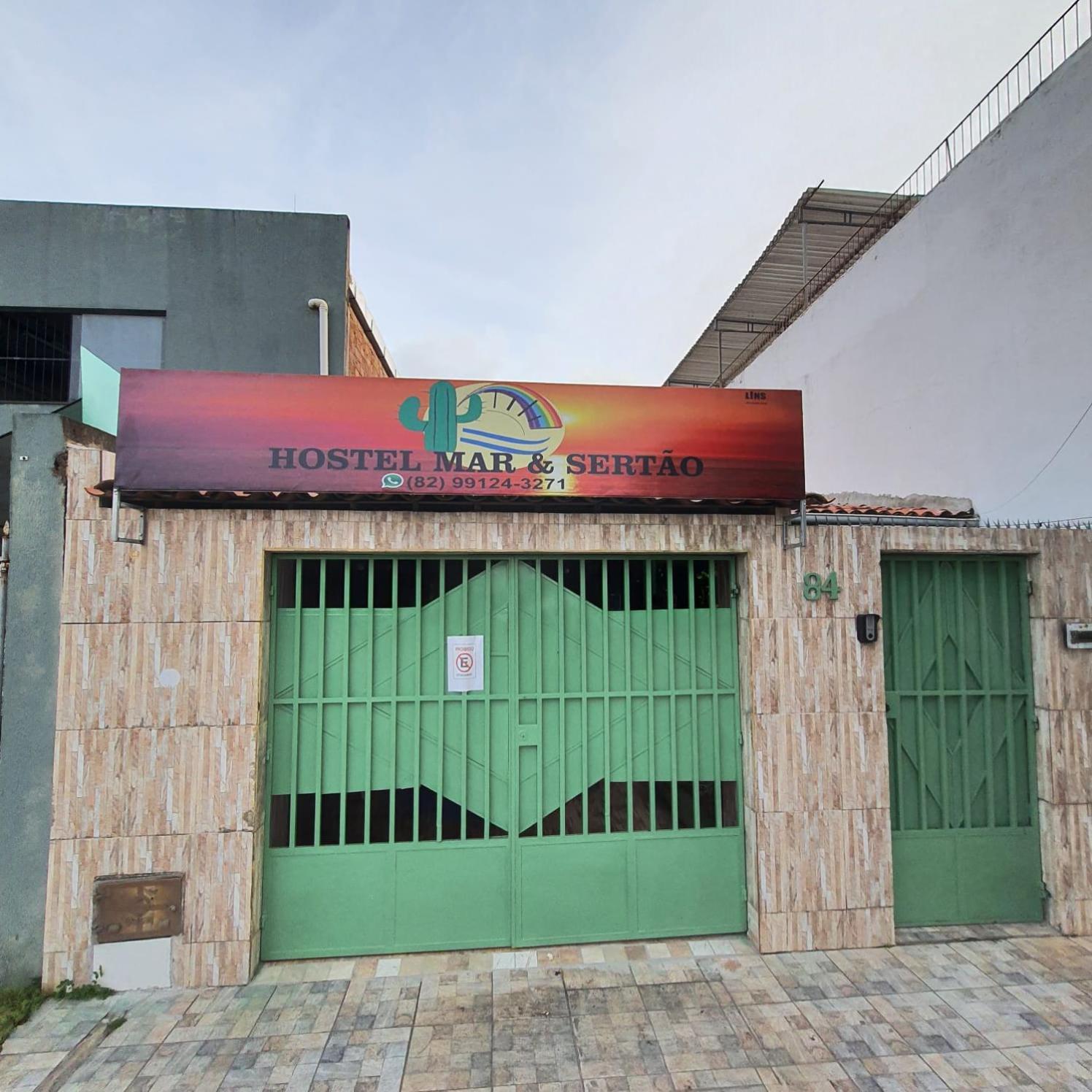 Pousada Hostel Mar E Sertao Maceio  Exterior photo